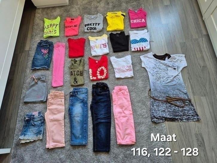 Pakket merkkleding maat 116, 122 - 128, Ophalen of Verzenden, Zo goed als nieuw, Maat 116