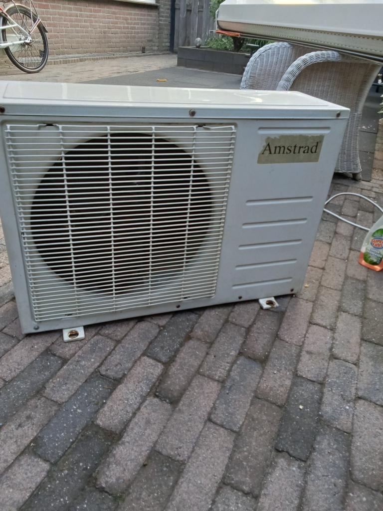 Amstrad Split Type Airconditioner AC1220 - Buitenunit, Witgoed en Apparatuur, Airco's, 3 snelheden of meer, Ophalen of Verzenden