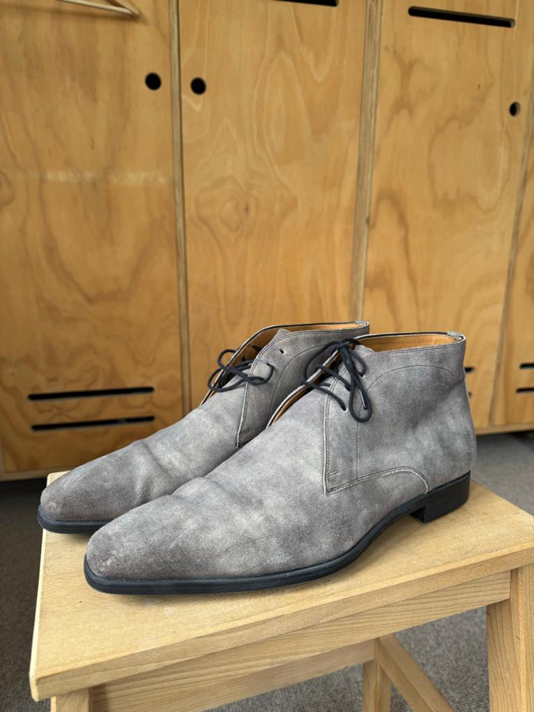 Magnanni suède desert boots - Maat 43, Overige kleuren, Boots, Ophalen of Verzenden, Zo goed als nieuw