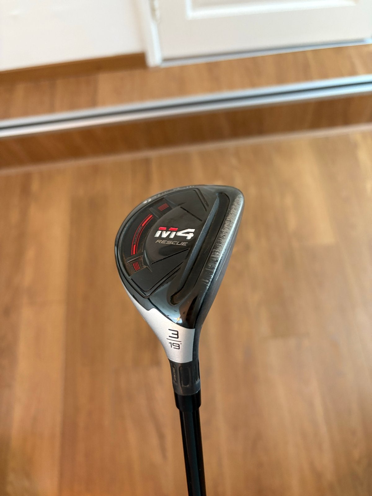TaylorMade M4 hybride 3 (19 graden) - Golfclub rechtshandig, Sport en Fitness, Ophalen, Gebruikt, Club, Overige merken