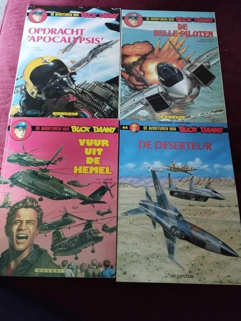 Buck Danny, Meerdere stripboeken, Ophalen, Gelezen, Bergese