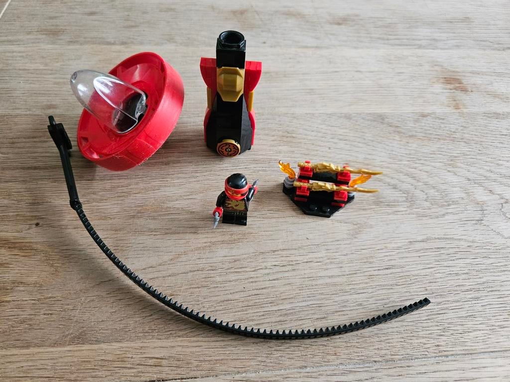 Lego Ninjago Kai Spinjitzumeester set #70633 compleet, Compleet, Lego, Ophalen of Verzenden, Zo goed als nieuw