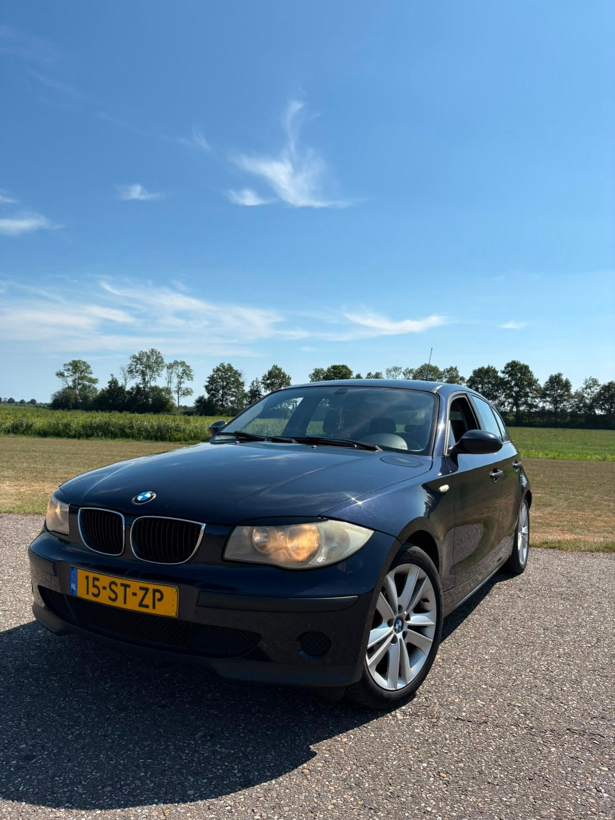 BMW 1-Serie 1.6 116I 2006 Blauw, 1596 cc, Zwart, 4 cilinders, Origineel Nederlands