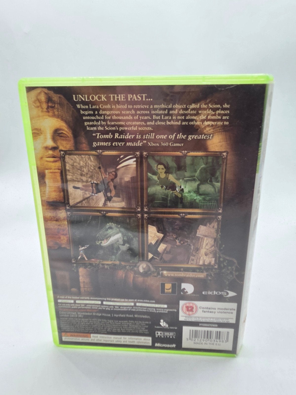 Tomb Raider Anniversary & Underworld Xbox 360, Avontuur en Actie, Gebruikt, 1 speler, Eidos