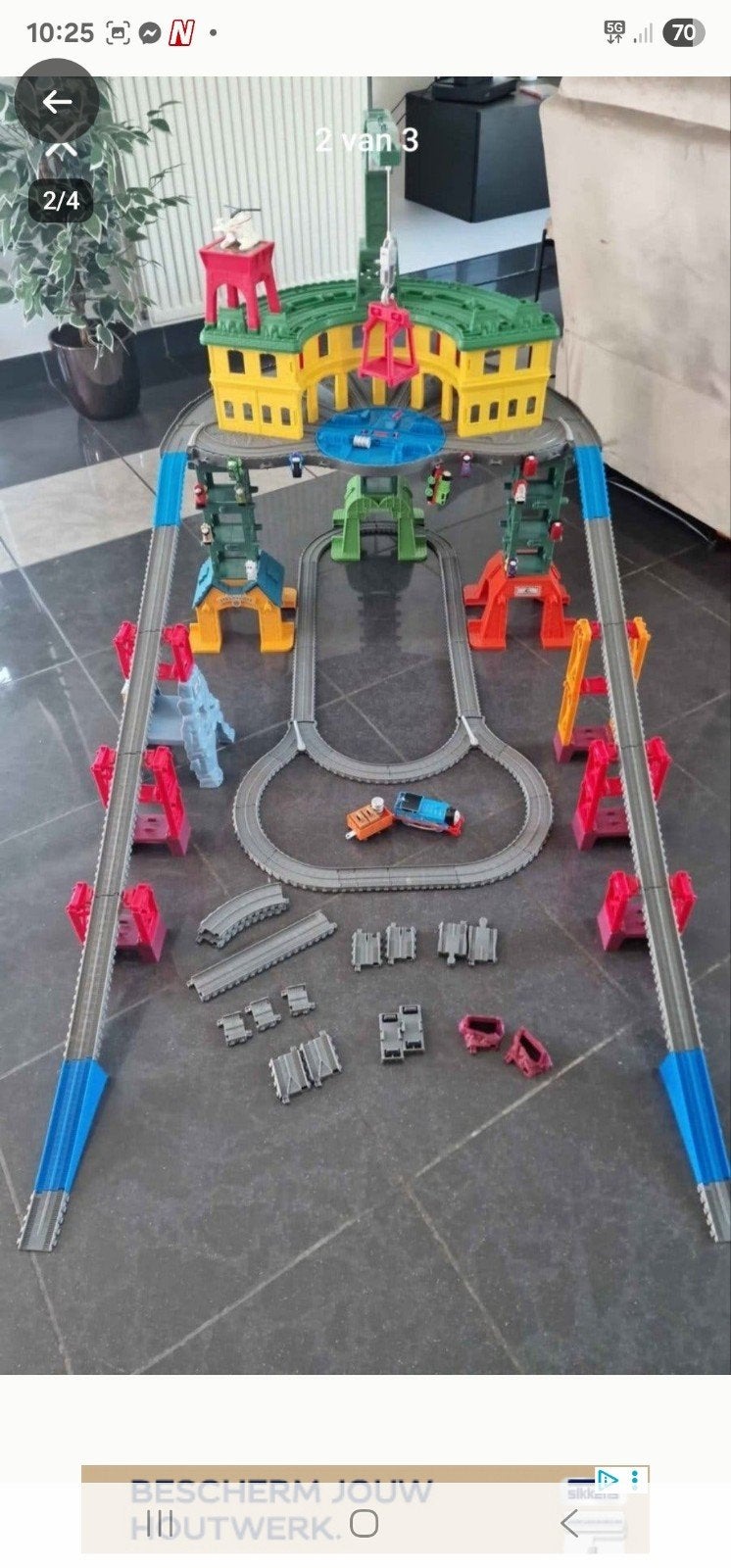 Thomas de trein trackmaster grote set, Kinderen en Baby's, Ophalen of Verzenden