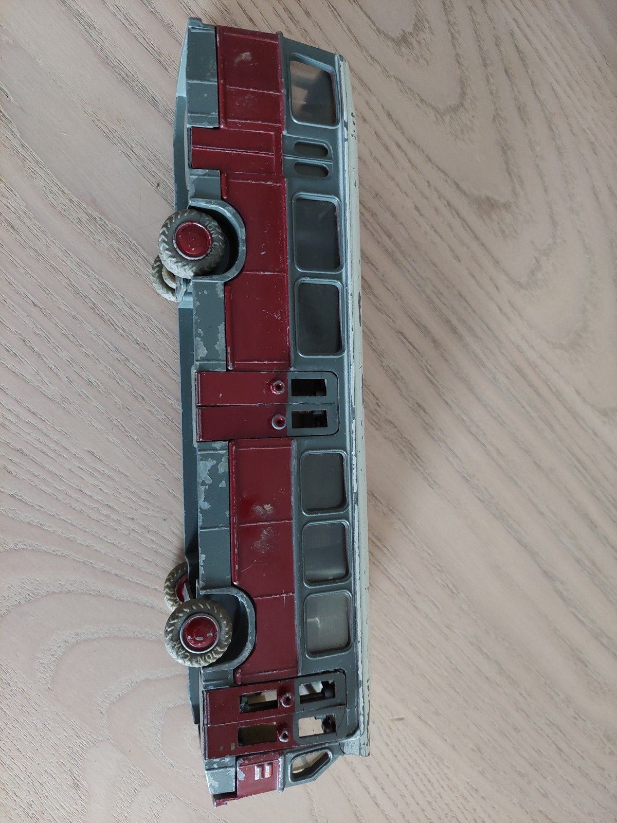 Vintage Lion Toys DAF Citybus No. 38 - Made in Holland, Ophalen of Verzenden, Gebruikt