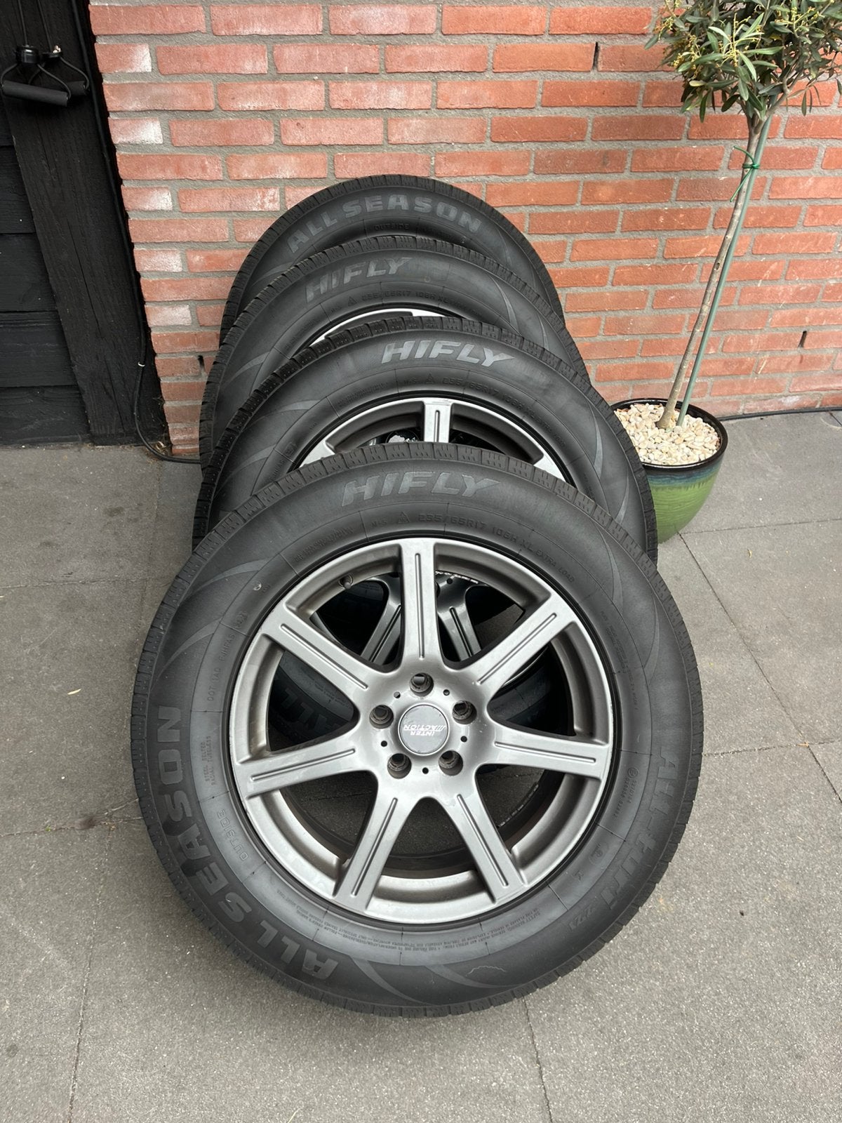velgen 17 inch Oa Volvo xc 60 5x108 naaf 60mm, Ophalen, Gebruikt, Velg(en), 17 inch