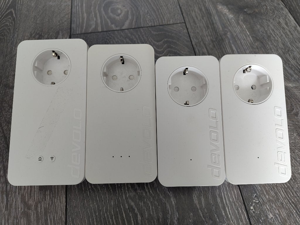 Devolo powerline set van 4, Ophalen, Zo goed als nieuw, Develo