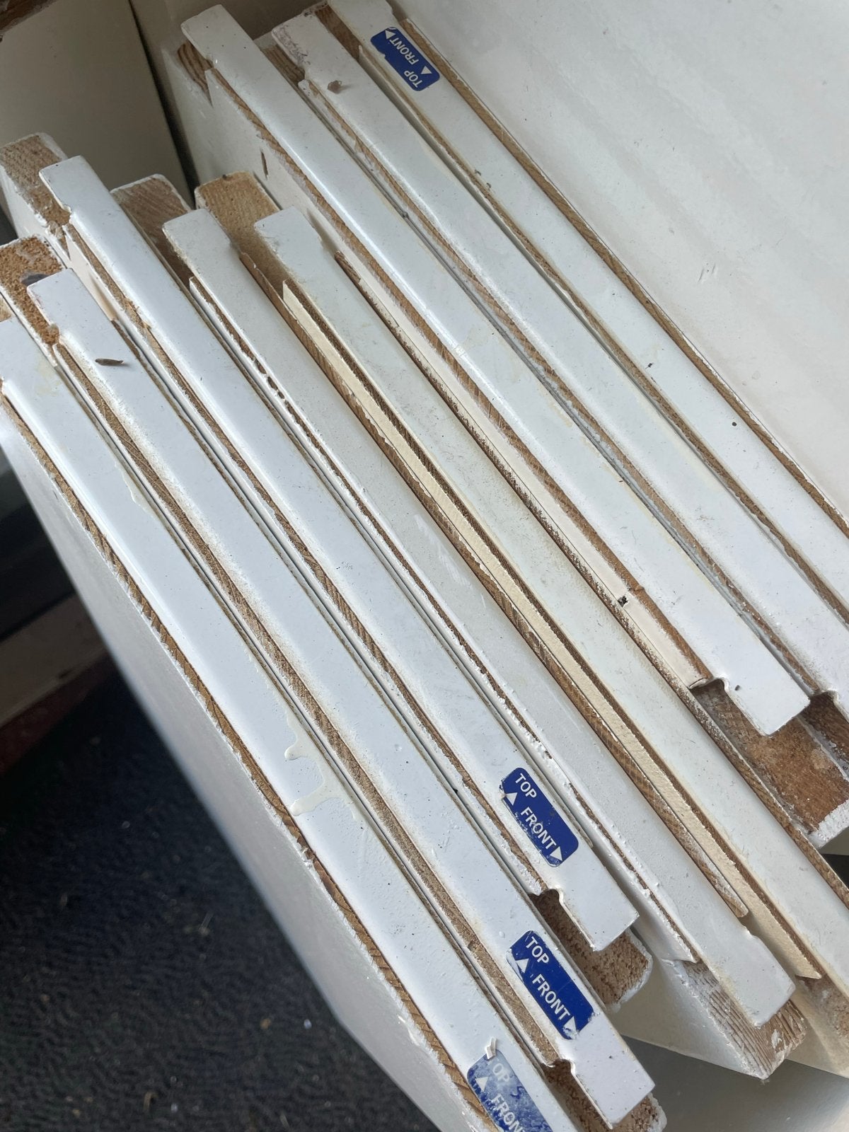 Lundia planken 50x30 cm (9 stuks) + plint, Ophalen of Verzenden, Gebruikt