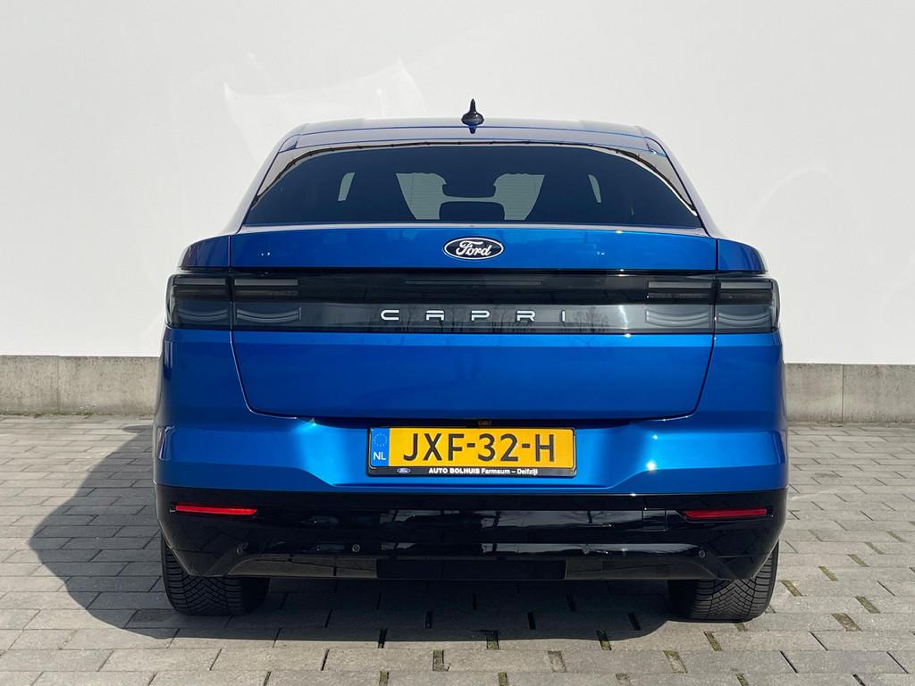 Ford Capri Ext Range RWD 77 kWh | 4 Seiz. banden | Adapt. Cr, Blauw, Lichtsensor, 1000 kg, 627 km