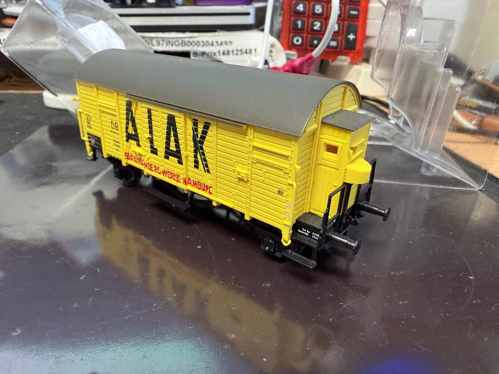 Diverse Märklin reklame wagons te koop zie omscrijving !!, Wisselstroom, Wagon, Ophalen of Verzenden, Zo goed als nieuw