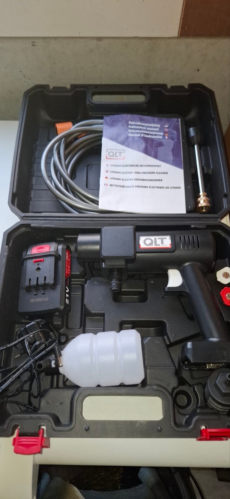 nieuwe electrische hogedruk spuit, Ophalen of Verzenden, Nieuw, Elektrisch
