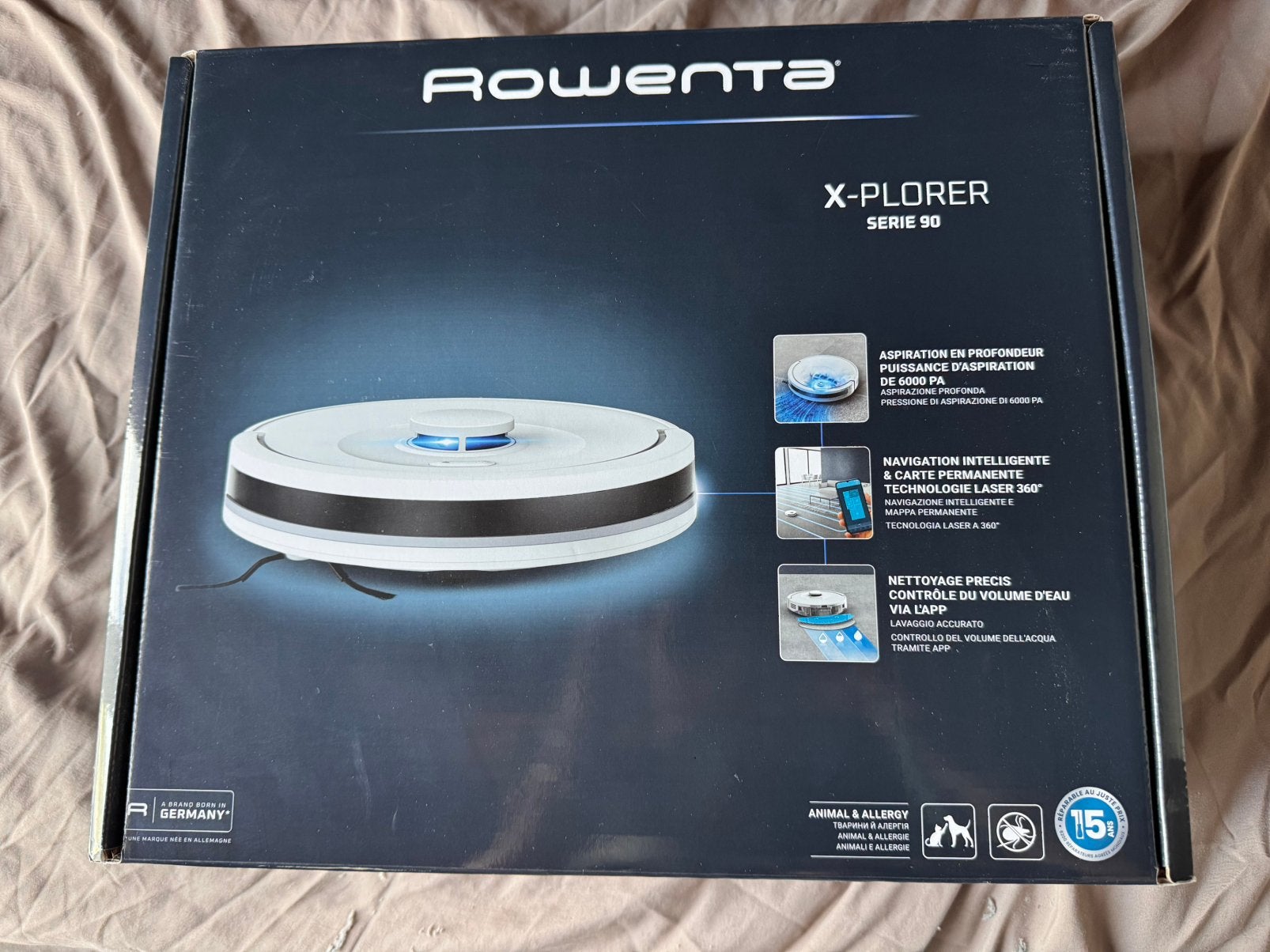 Rowenta X-Plorer serie 90 RR8777WH Robot stofzuiger NIEUW!, Ophalen of Verzenden, Nieuw, Robotstofzuiger, Rowenta