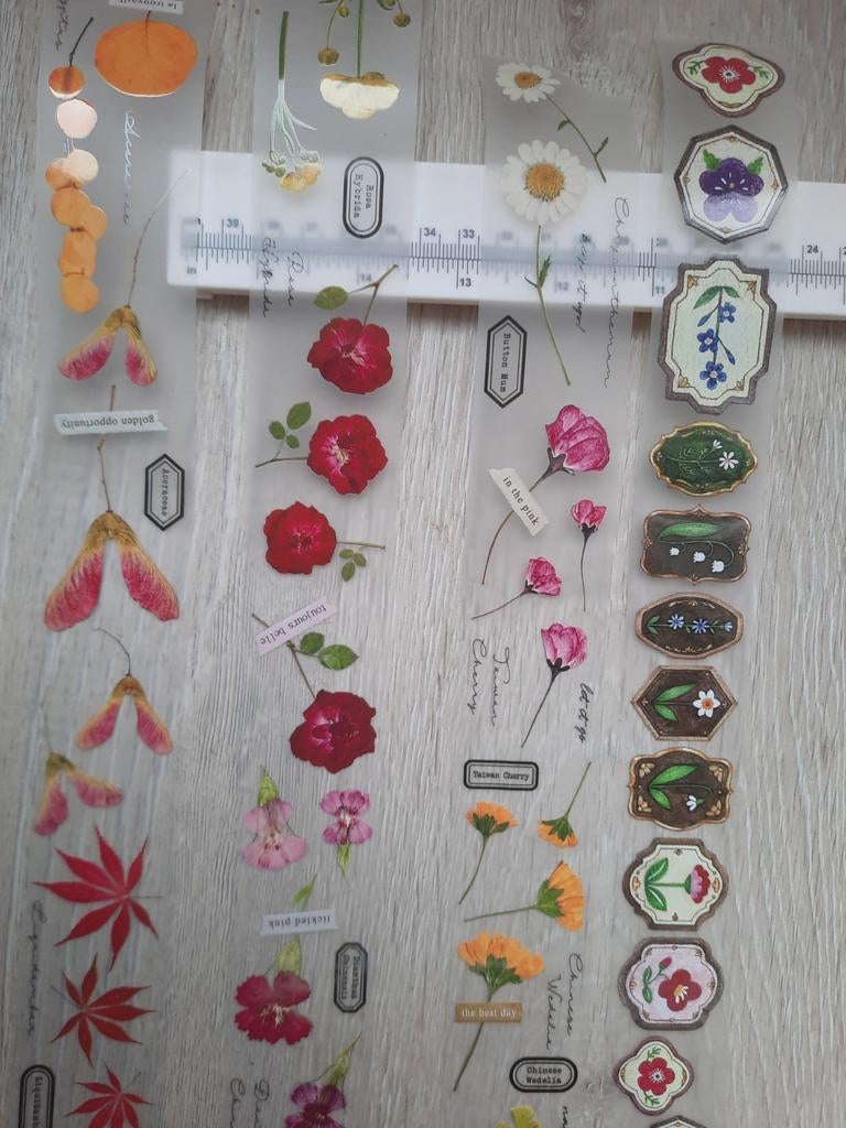 Miao stelle bloemen/seizoenen PET tape loops, divers, Ophalen of Verzenden, Zo goed als nieuw