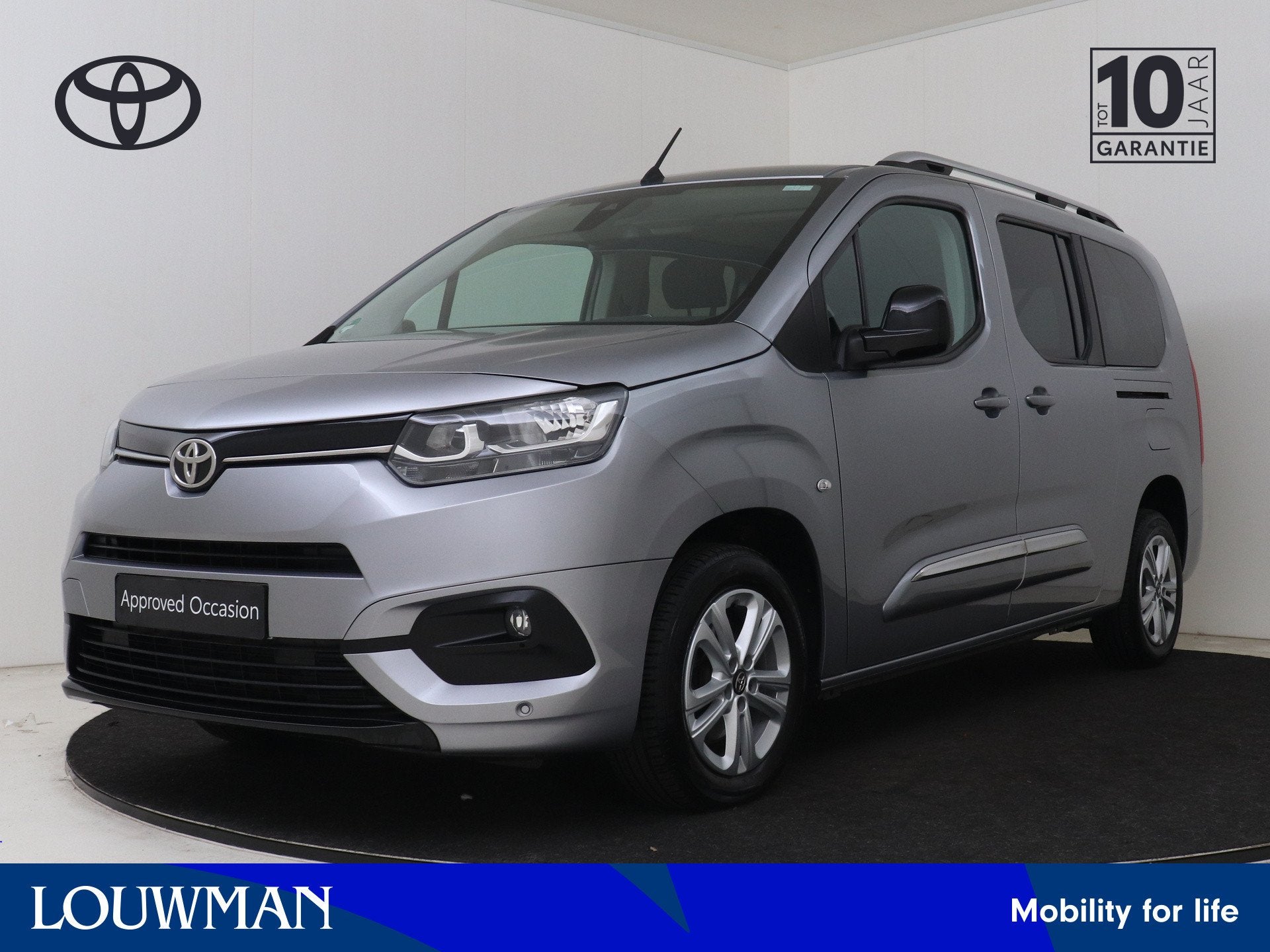 Toyota PROACE CITY Verso 1.2 Turbo Dynamic Long 7p Automaat, Stof, 7 stoelen, 14 km/l, Bedrijf