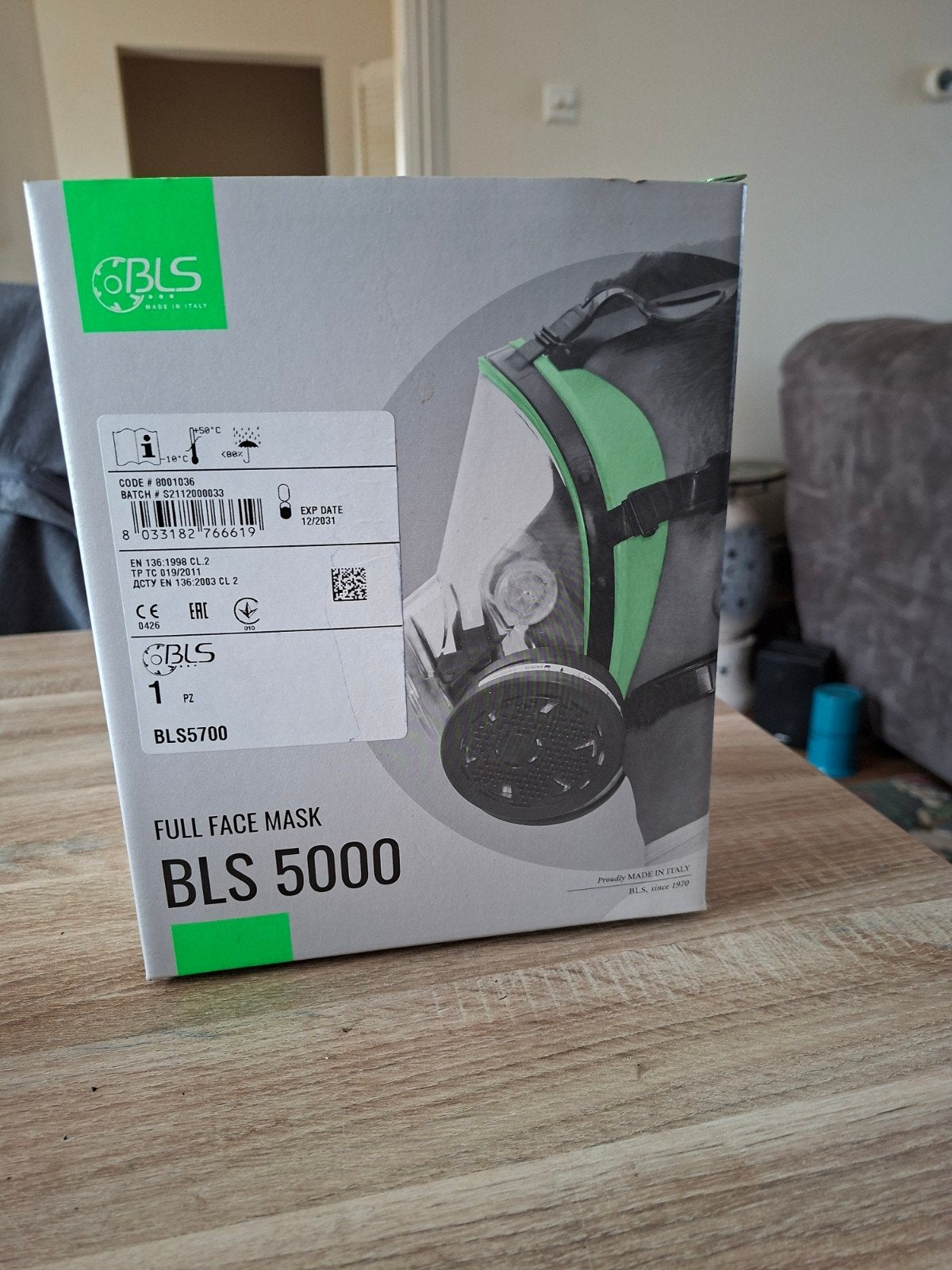 2 Full face mask bls5000, Doe-het-zelf en Verbouw, Adembescherming, Ophalen, Nieuw