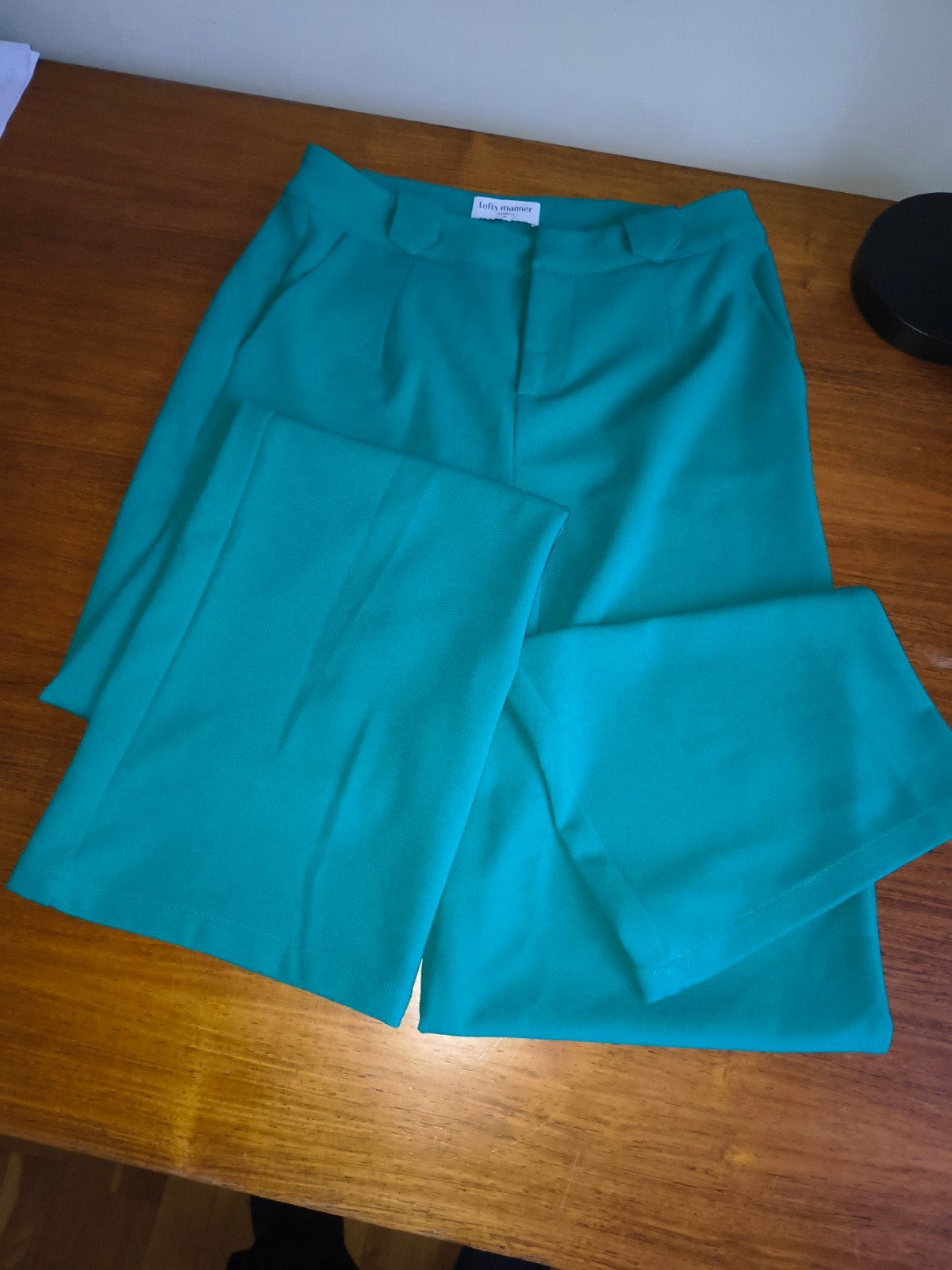 Pantalon, Lofty Manner, Turquoise, mt M, Maat 38/40 (M), Overige kleuren, Lofty Manner, Ophalen of Verzenden