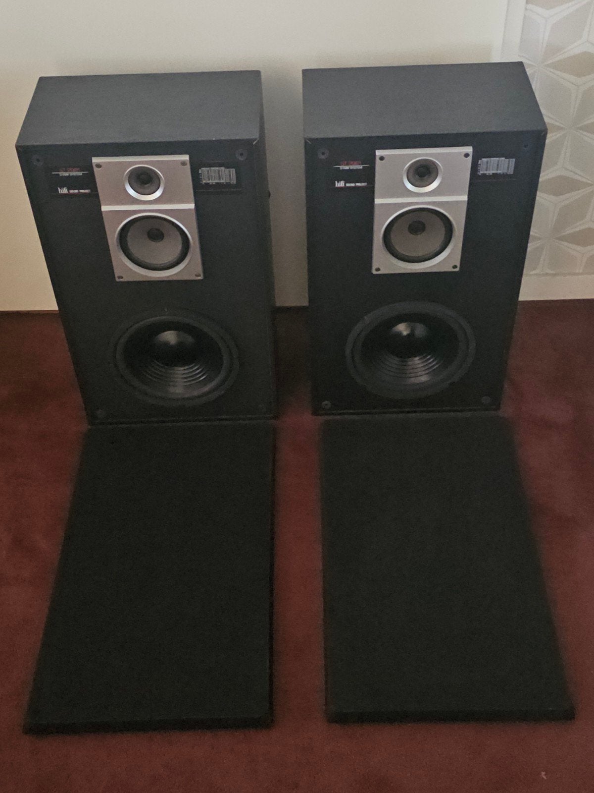 Philips boxen hifi sound project 3-way  90 watt, Philips, Gebruikt, Speakerset, Ophalen of Verzenden