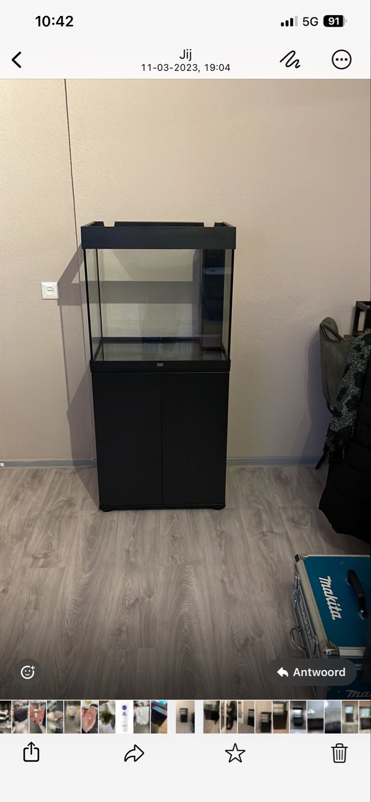 Juwel Lido 120 LED aquarium, Ophalen, Zo goed als nieuw, Leeg aquarium, Juwel