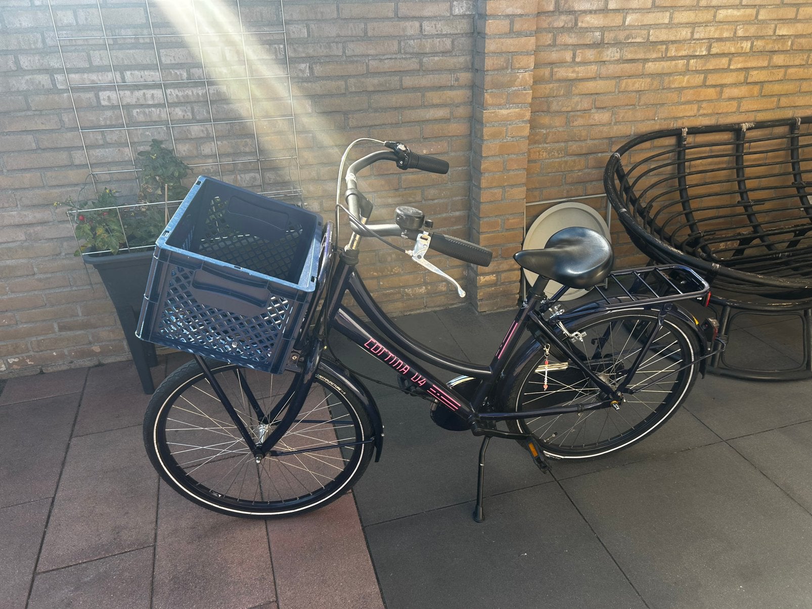 Cortina meisjesfiets 24 inch, Ophalen, Terugtraprem, Versnellingen, Gebruikt