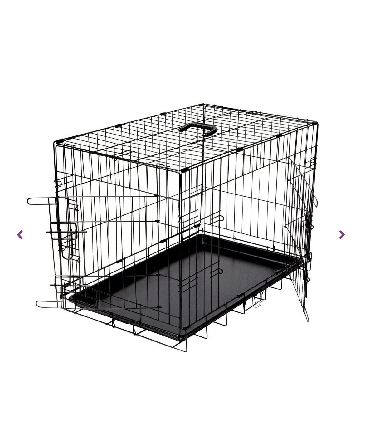 Grote zwarte bench te koop, Ophalen, Zo goed als nieuw