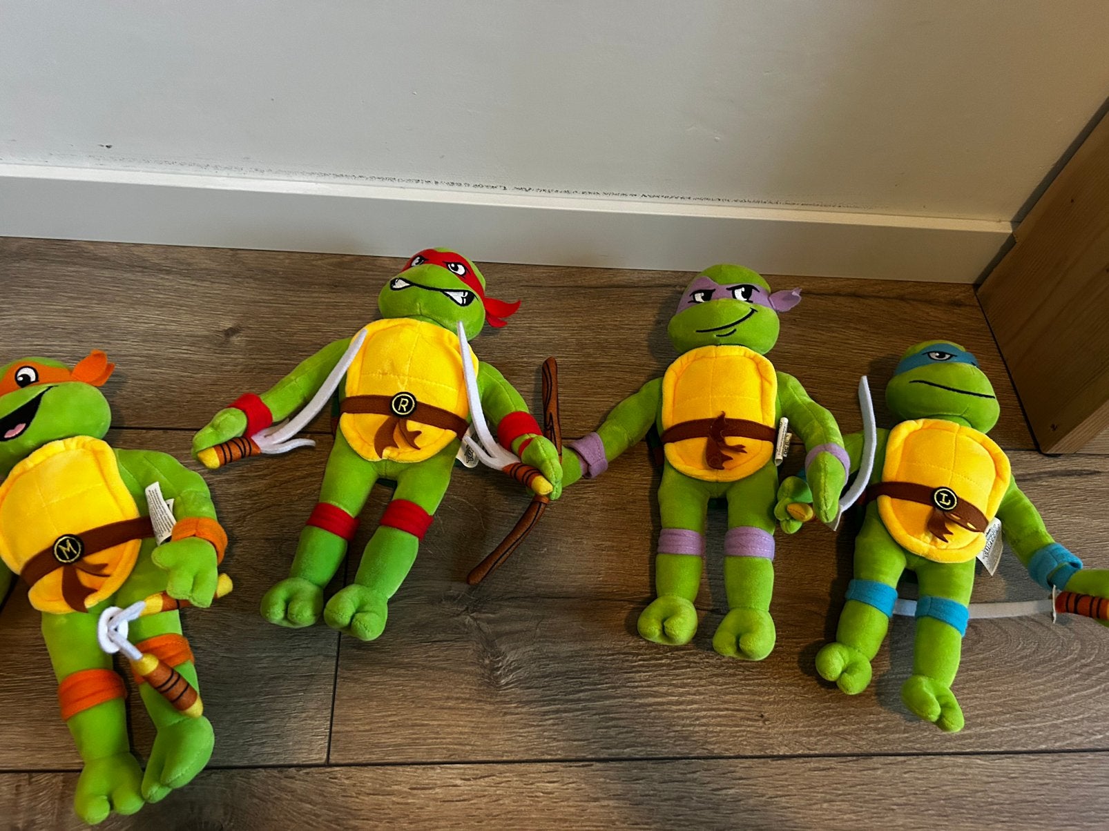 Ninja Turtles knuffels als nieuw, Ophalen of Verzenden, Zo goed als nieuw, Overige typen