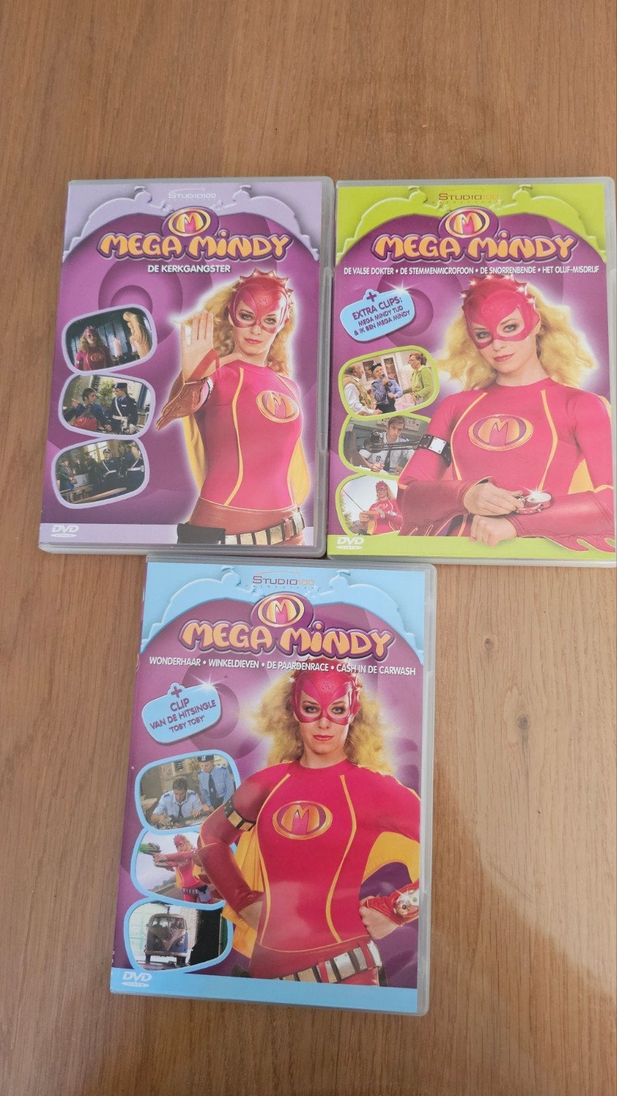 Mega Mindy DVD Box - 3 films, Gebruikt, Alle leeftijden, Nederlands, Familie