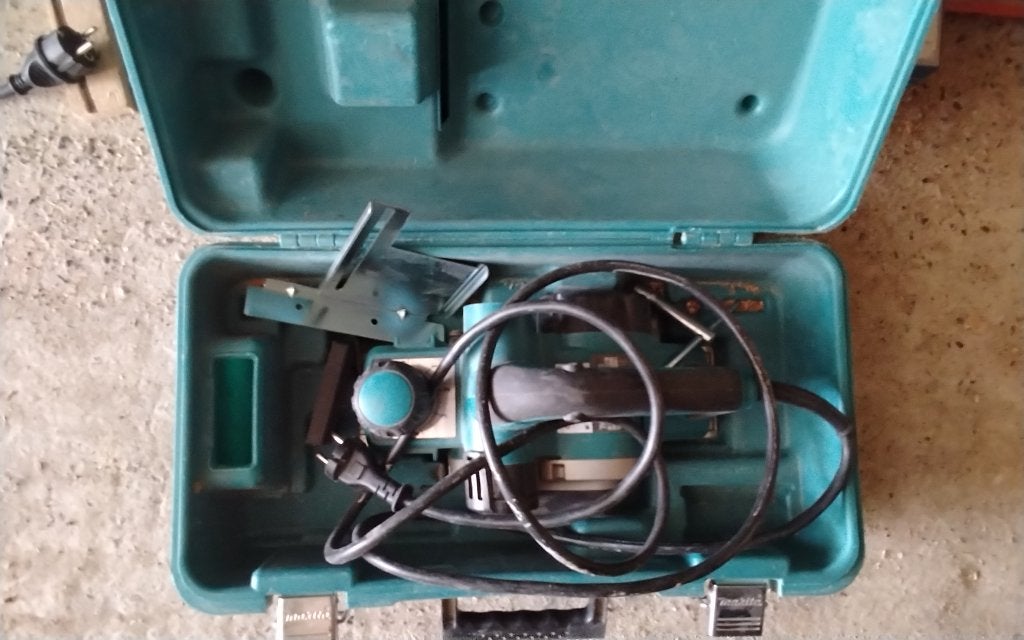 Schaaf machine, Doe-het-zelf en Verbouw, Schaafmachines, Ophalen of Verzenden, Gebruikt, Elektrisch