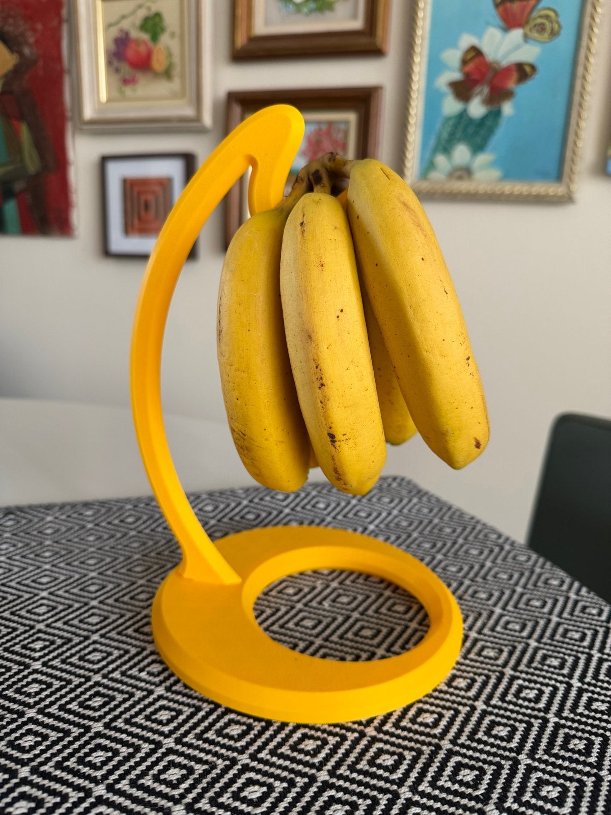 Gele bananenhouder - Houd je bananen langer vers!, Huis en Inrichting, Ophalen, Nieuw, Kunststof, Modern