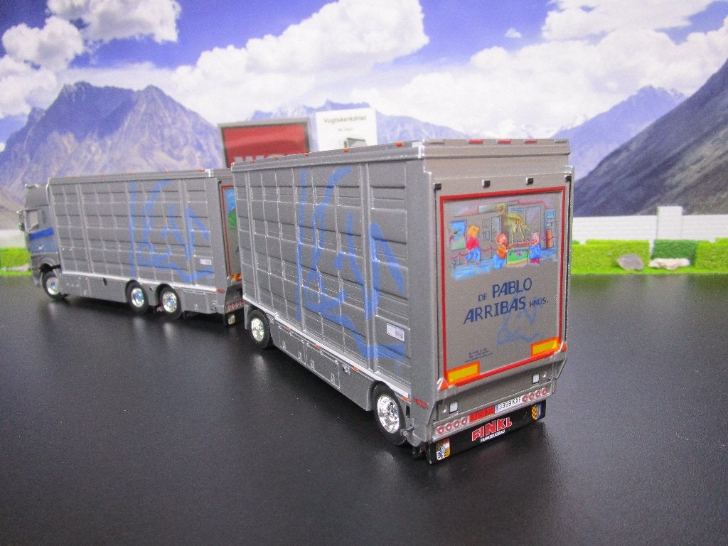 wsi 01-3038 de pablo mercedes-benz mp4 giga space, Hobby en Vrije tijd, Ophalen of Verzenden, Nieuw, Bus of Vrachtwagen, Wsi