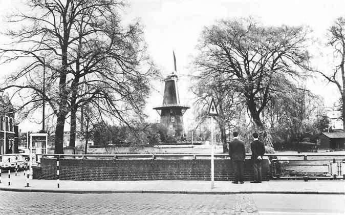 301-160-015 Leiden Molen de Valk, Verzenden, Voor 1920, Zuid-Holland