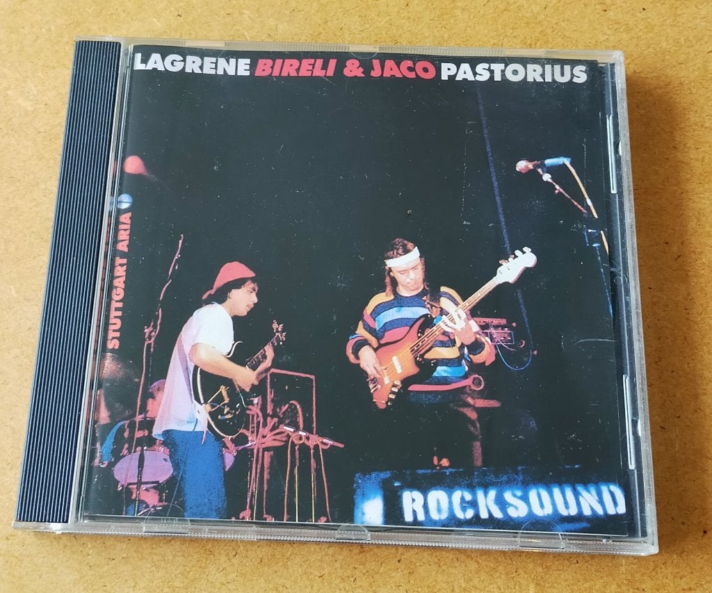 Lagrene Bireli & Jaco Pastorius - Stuttgart Aria CD 1986/91, Ophalen of Verzenden, Gebruikt, Jazz-fusion