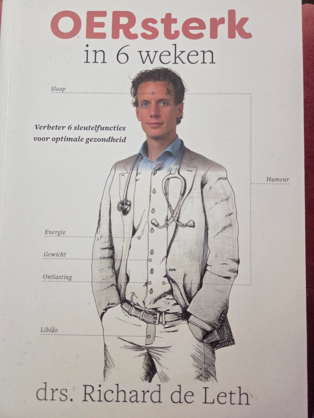 OERsterk in 6 weken - Optimaliseer je gezondheid, Ophalen of Verzenden, Gelezen, Gezondheid en Conditie, Drs. Richard de Leth