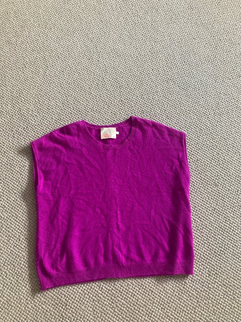 Absolut Cashmere top kleur fuchsia, Kleding | Dames, Truien en Vesten, Verzenden, Nieuw, Roze, Maat 36 (S)