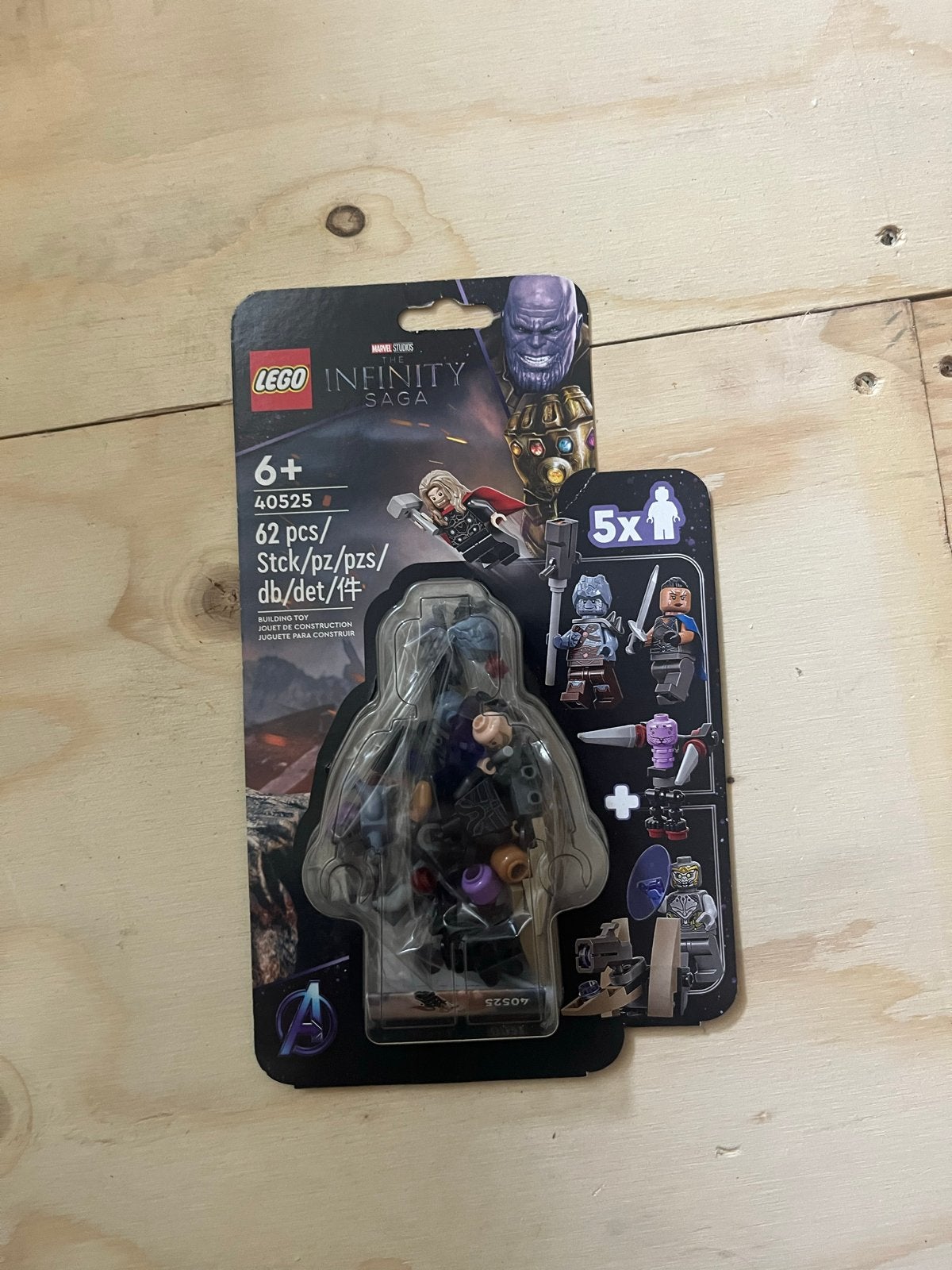 LEGO Marvel Infinity Saga 40525 Minifiguren Set Nieuw, Ophalen of Verzenden, Nieuw, Overige merken