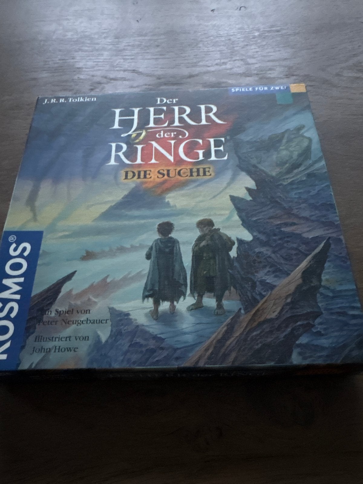 Lord of the Rings: De Zoektocht - Bordspel (Kosmos), Een of twee spelers, Ophalen of Verzenden, Zo goed als nieuw