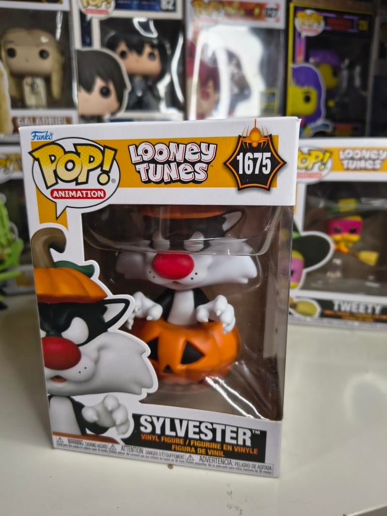 Funko Pop! Looney Tunes Sylvester Halloween 1675, Ophalen of Verzenden, Nieuw