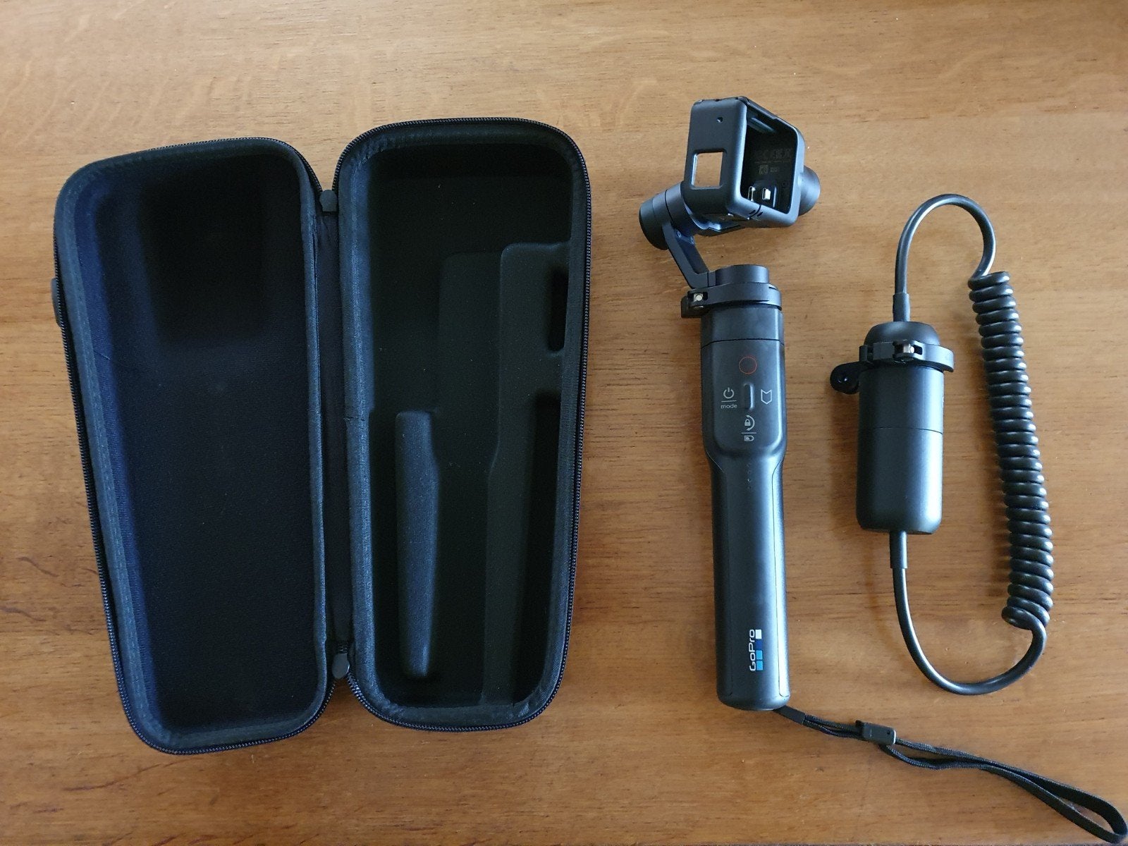 GoPro Karma Grip Stabilisator met tas en extension kabel, Ophalen of Verzenden, Zo goed als nieuw, GoPro