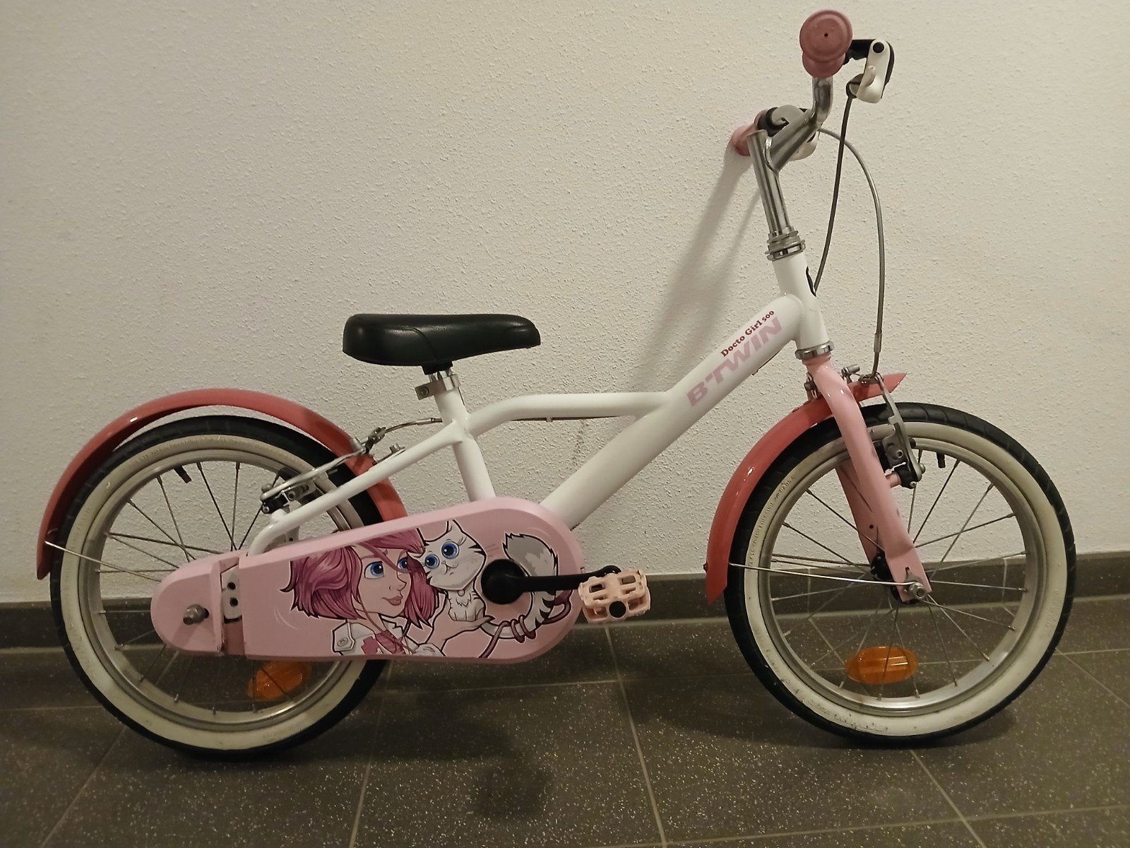 Btwin Dotco Girl als nieuw 16 inch, Ophalen, Zo goed als nieuw, 16 inch