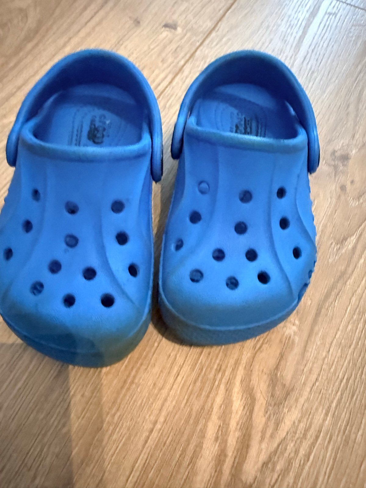 Blauwe Crocs Clogs Maat C6 (EU 22/23) voor Kinderen, Gebruikt, Jongen of Meisje, Schoenen, Ophalen of Verzenden