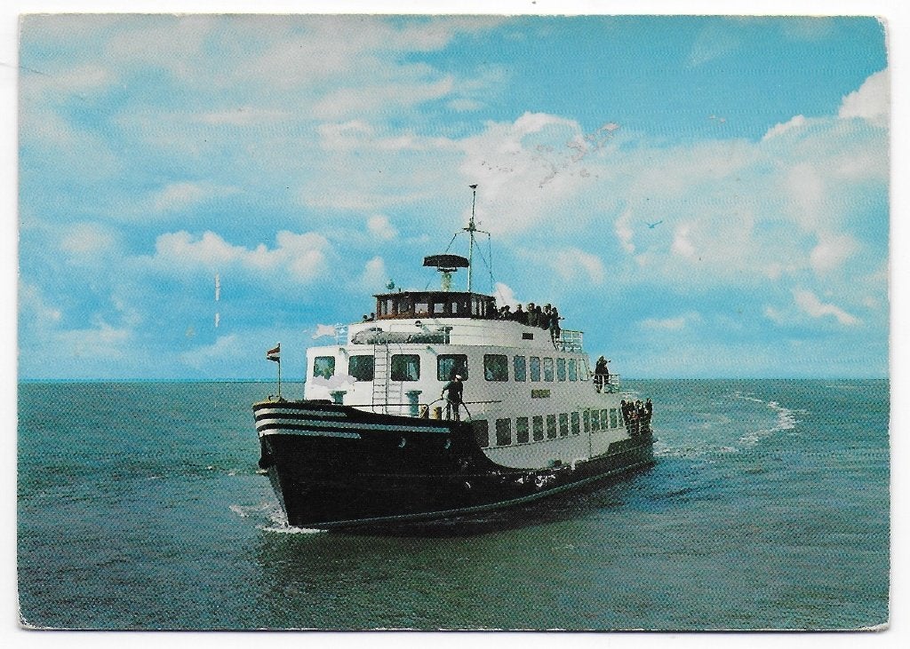 Ameland ongelopen ansichtkaart, Ophalen of Verzenden, 1980 tot heden, Ongelopen, Waddeneilanden