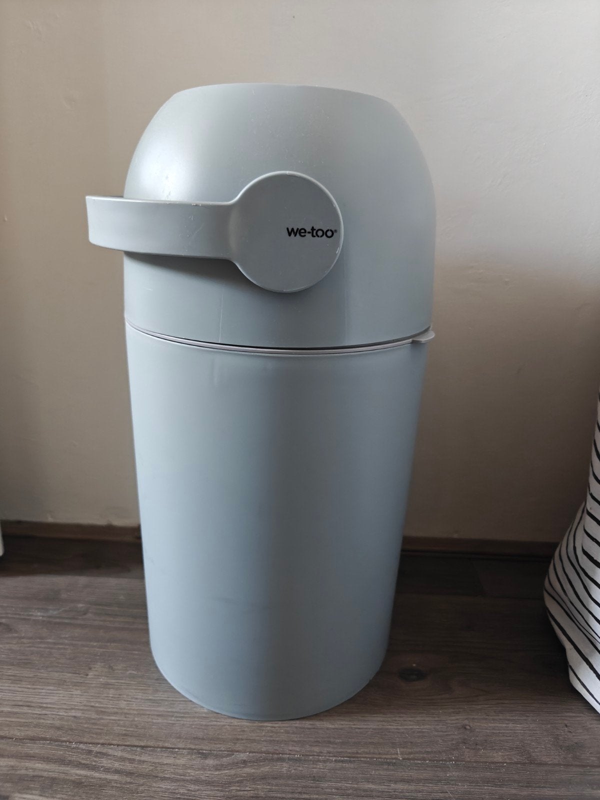 We-Too Luieremmer Lichtblauw, Ophalen, Gebruikt
