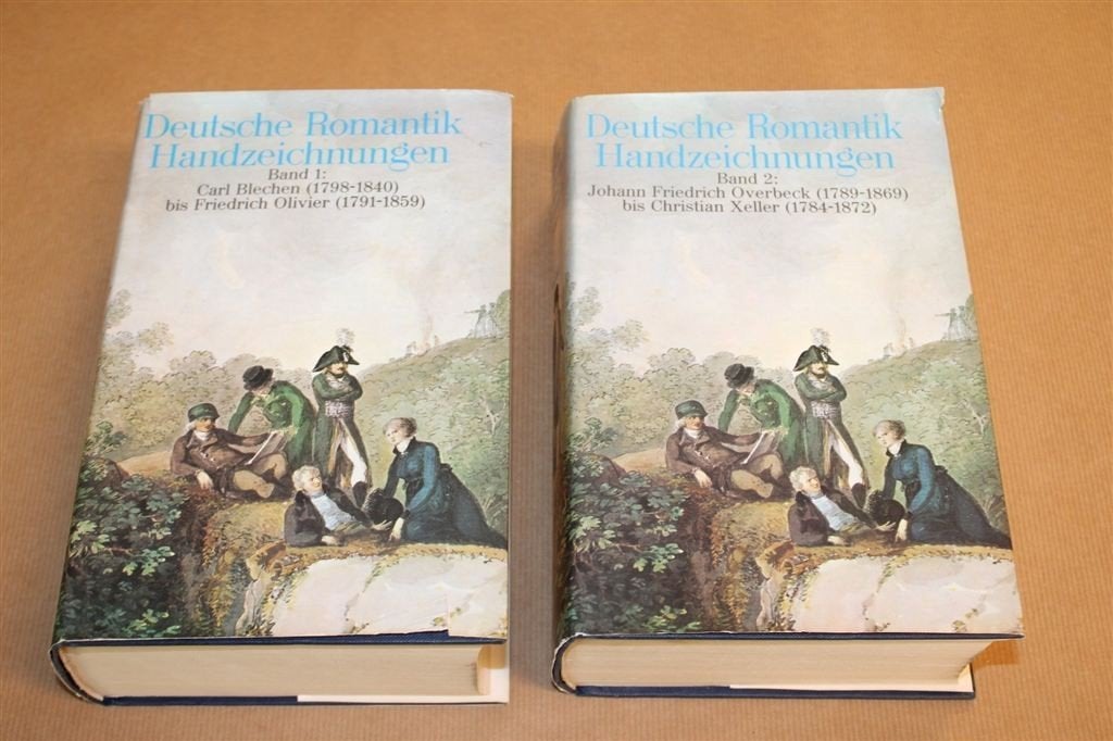 Duitse Romantiek — Tekeningen, Complete Set 2 Delen [DE], Boeken, Ophalen of Verzenden, Gelezen