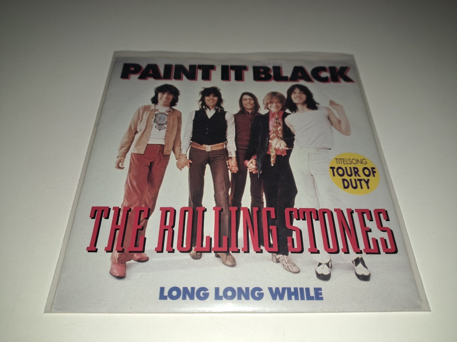 7" the Rolling stones : Paint it black, Ophalen of Verzenden, Gebruikt, Pop
