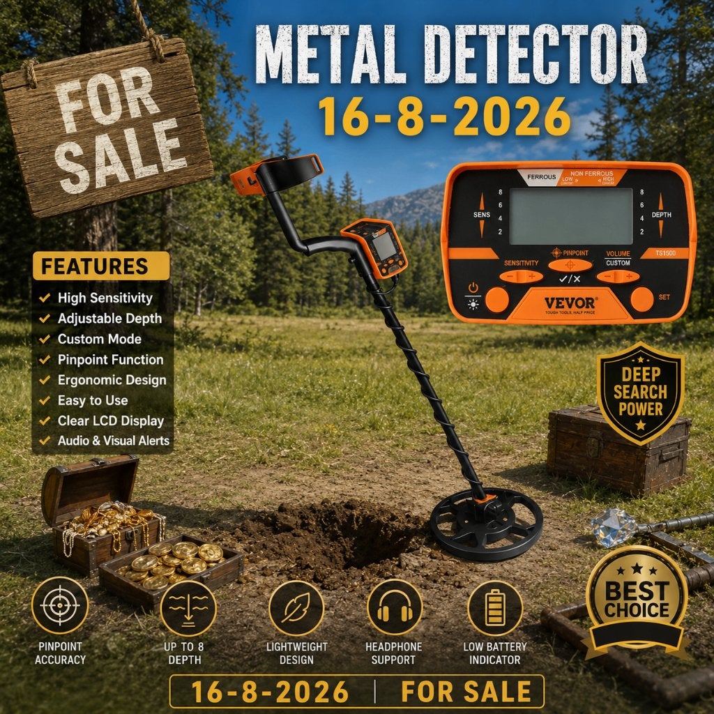 🎁 Metaal Detector 👩🏻‍🦯, Ophalen of Verzenden, Nieuw, Meer dan 30 cm, Overige merken