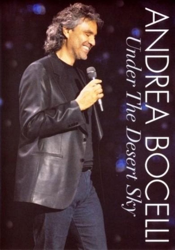 Andrea Bocelli - Under The Desert Sky DVD, Alle leeftijden, Verzenden, Zo goed als nieuw, Concert