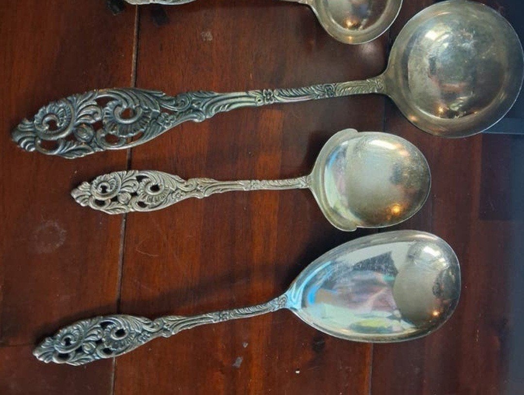 Gero Oud Hollands Opscheplepels Set, Ophalen of Verzenden