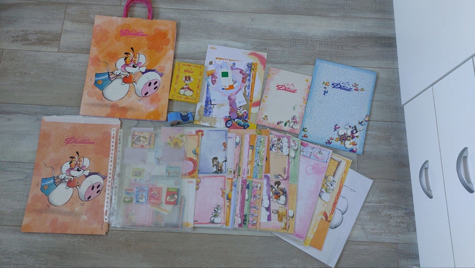 diddl verzameling, Verzamelen, Diddl, Ophalen of Verzenden, Diddl, Zo goed als nieuw, Papier, Kaart of Schrift