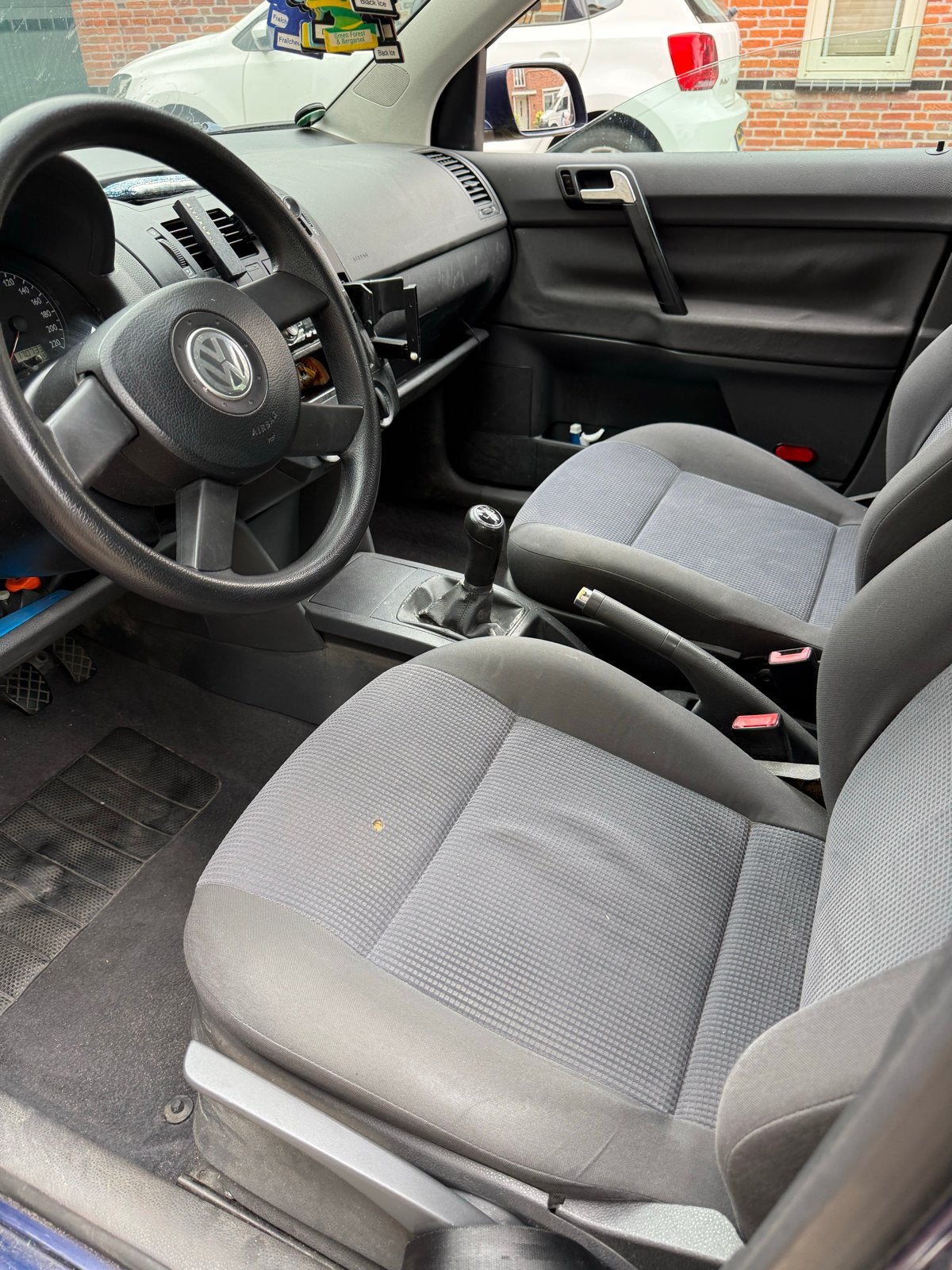 Volkswagen Polo 1.4 55KW 2003 Blauw, Auto's, Voorwielaandrijving, 15 km/l, 4 cilinders, Blauw