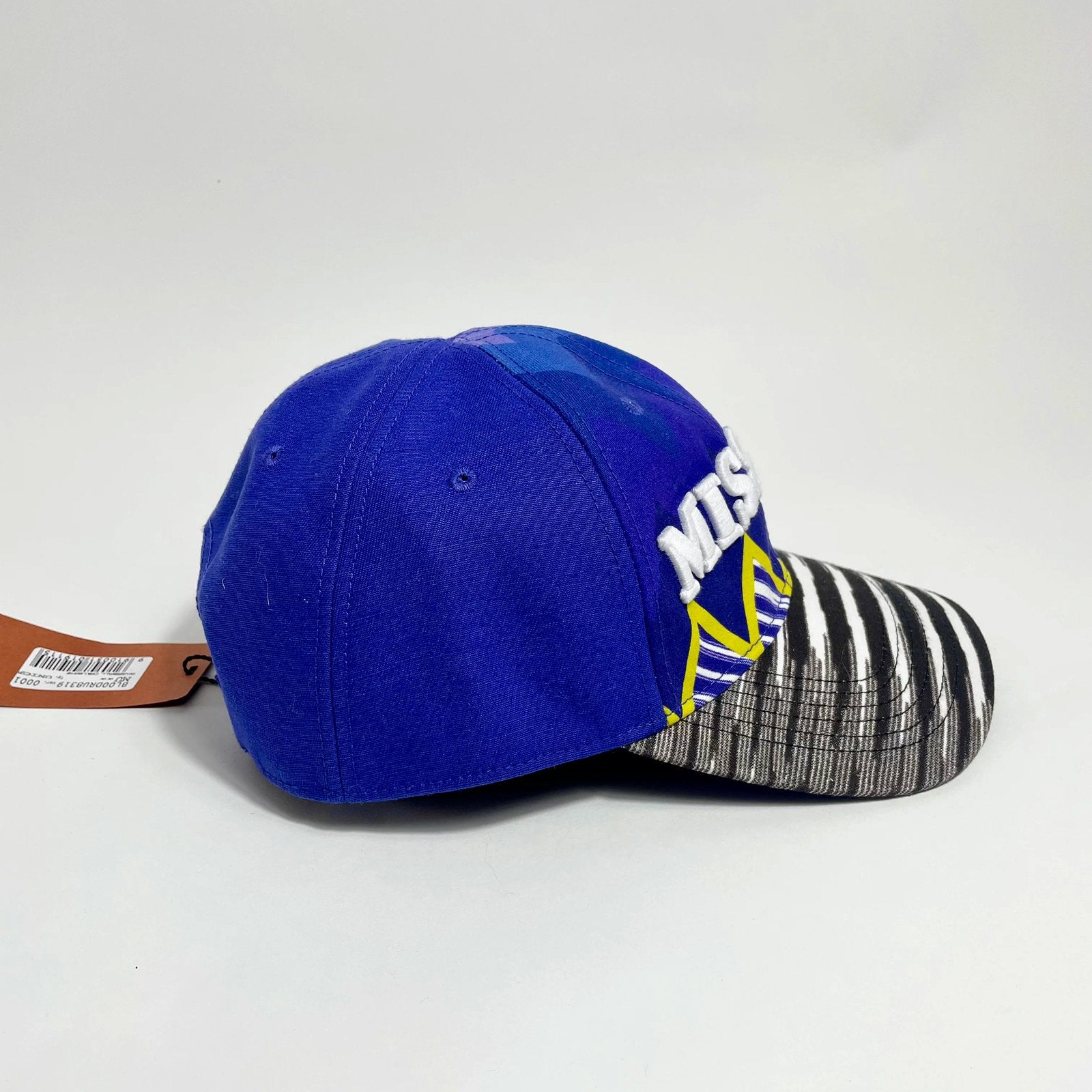 MISSONI Blue Branded Baseball Cap pet One size, Nieuw, Pet, Missoni, One size fits all